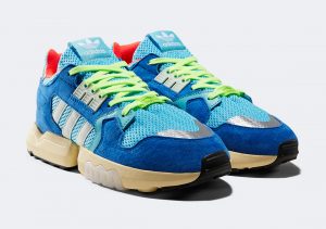 Adidas ZX Torsion Bright Cyan/Linen Green