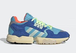 Adidas ZX Torsion Bright Cyan/Linen Green