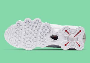 Nike Shox TL White Silver