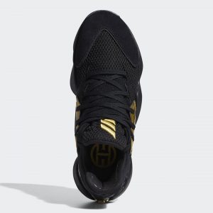 adidas Harden Vol 4 Core Black/Gold Metallic/Core Black