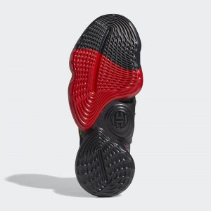 adidas Harden Vol 4 Core Black/Gold Metallic/Scarlet