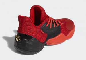 adidas Harden Vol 4 Red/Black