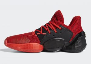 adidas Harden Vol 4 Red/Black