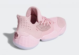 adidas Harden Vol 4 Pink/Lemonade