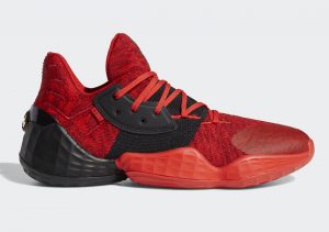 adidas Harden Vol 4 Red/Black