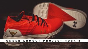 Under Armour Project Rock 2 Blood Orange