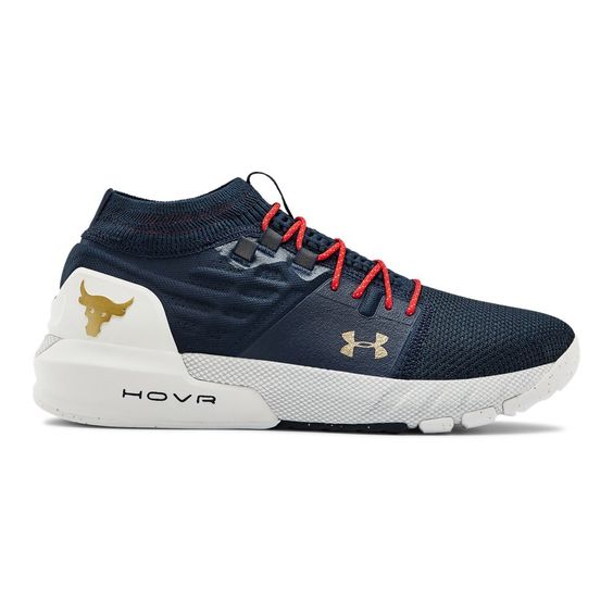 Under Armour Project Rock 2 White/Blue/Gold