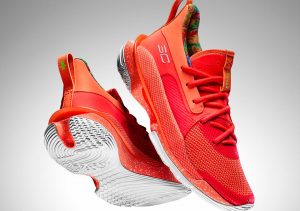 Under Armour Curry 7 Sour Patch Peach