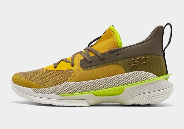 Under Armour Curry 7 Zepellin Yellow