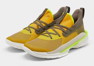 Under Armour Curry 7 Zepellin Yellow