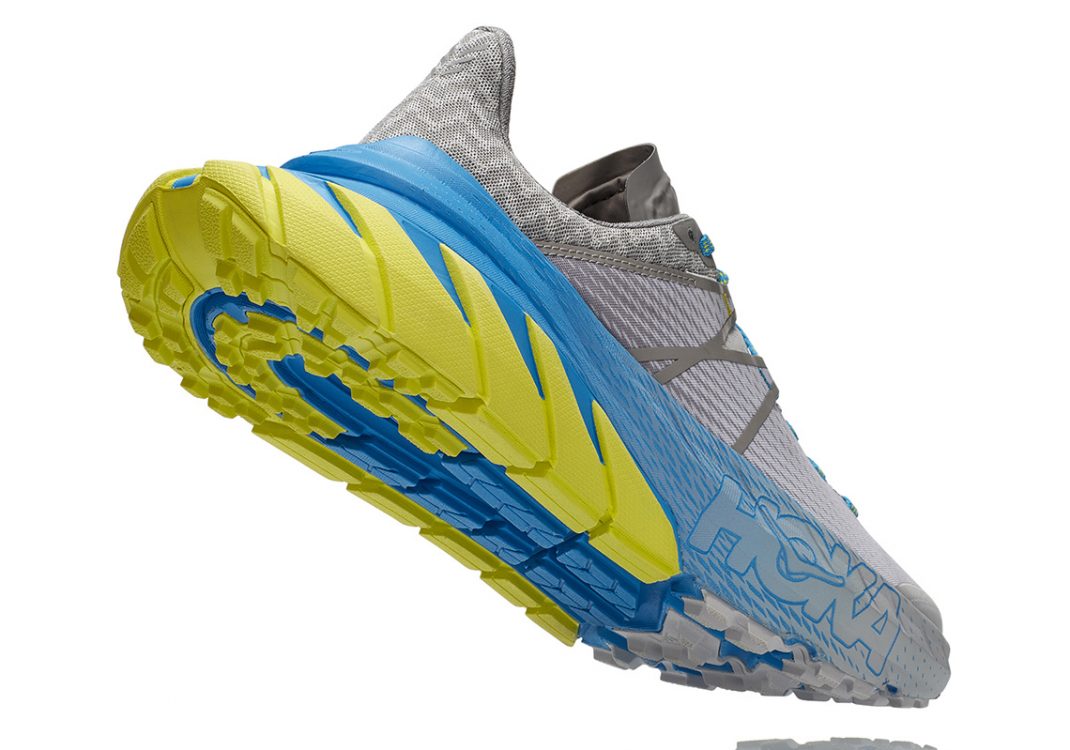 Hoka One One TenNine Grey/Blue/Yellow