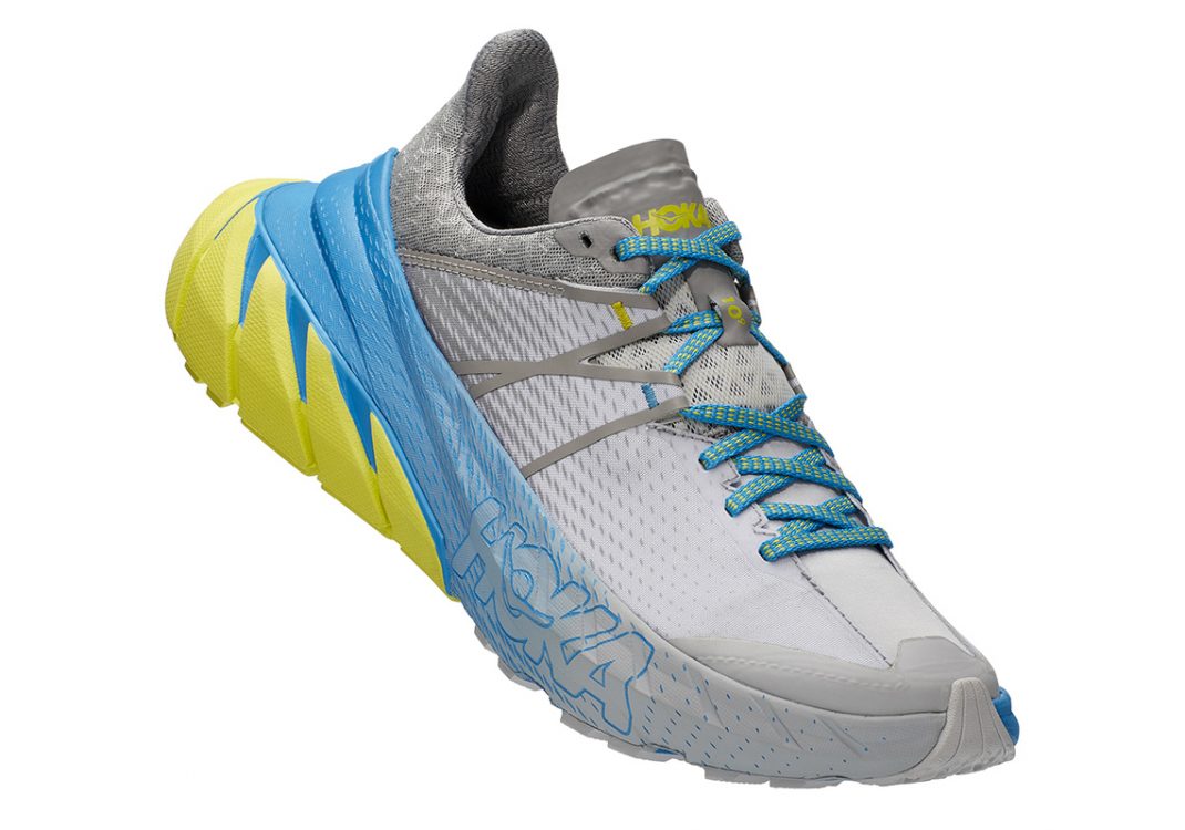 Hoka One One TenNine Grey/Blue/Yellow