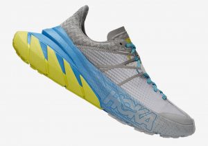 Hoka One One TenNine Grey/Blue/Yellow