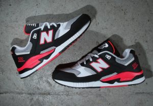 New Balance 530 Black Hot/Red/Grey