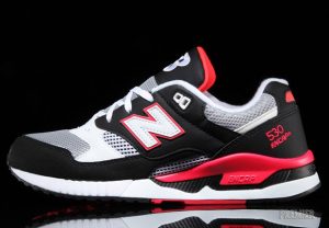 New Balance 530 Black Hot/Red/Grey