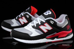 New Balance 530 Black Hot/Red/Grey