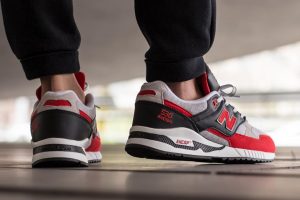 New Balance 530 Black Hot/Red/Grey
