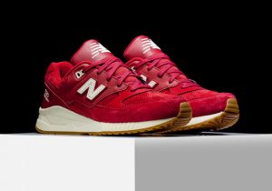 New Balance 530 Suede Solids Pack Red