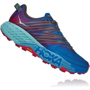 Hoka One One Speedgoat 4 Imperial Blue/Pink Peacock