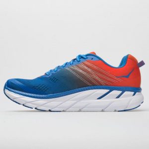 Hoka One One Clifton 6 Mandarin Red/Imperial Blue