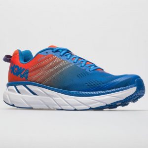 Hoka One One Clifton 6 Mandarin Red/Imperial Blue