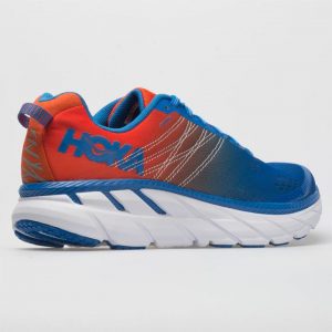Hoka One One Clifton 6 Mandarin Red/Imperial Blue