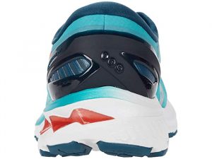 Asics Gel Kayano 27 Techno Cyan/Sunrise Red