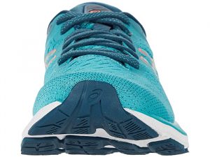 Asics Gel Kayano 27 Techno Cyan/Sunrise Red