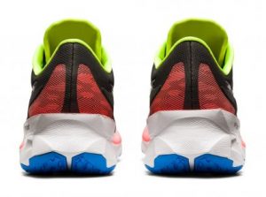 Asics Novablast Black Volt/Orange