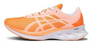 Asics Novablast Orange Pop/White