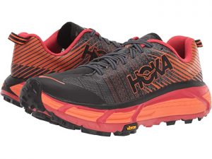 Hoka One One Evo Mafate 2 Black/Poppy Red