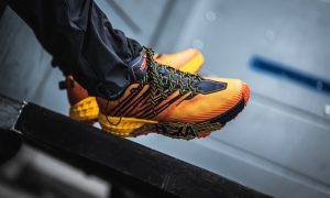 Hoka One One Speedgoat 4 Mandarin Red/Gold Fusion