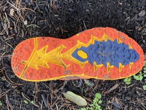 Hoka One One Speedgoat 4 Mandarin Red/Gold Fusion