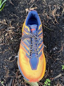 Hoka One One Speedgoat 4 Mandarin Red/Gold Fusion