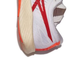 Asics MetaRacer White/Sunrise Red