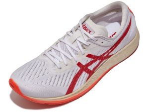 Asics MetaRacer White/Sunrise Red