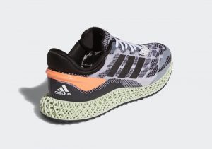 Adidas 4D Run 1 White/Core Black/Signal Coral