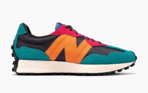 New Balance 327 Black/Multi Color