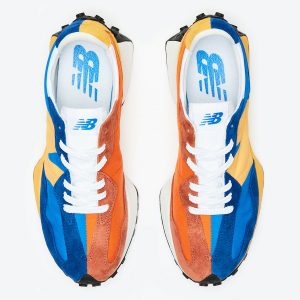 New Balance 327 Blue/Orange/Yellow