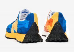 New Balance 327 Blue/Orange/Yellow