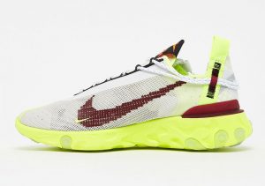 Nike ISPA React WR Pure Platinum/Team Red/Volt