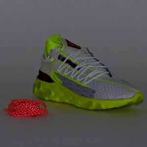 Nike ISPA React WR Pure Platinum/Team Red/Volt