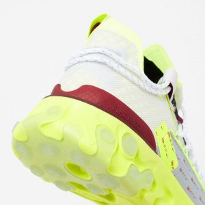 Nike ISPA React WR Pure Platinum/Team Red/Volt