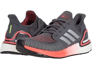 Adidas Ultraboost 20 Grey/Silver Metallic/Signal Pink