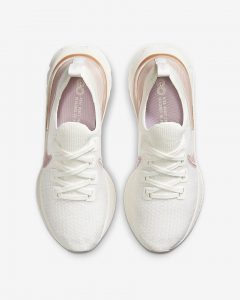 Nike React Infinity Run Flyknit Sail/Copper Metallic/Whit/Light Arctic Pink
