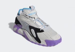 Adidas Streetball Cloud Grey Two/Active Purple/Shock Cyan