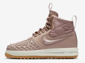 Nike Lunar Force 1 Duckboot Particle Pink/Particle Pink-Black