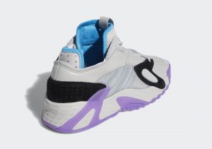 Adidas Streetball Cloud Grey Two/Active Purple/Shock Cyan