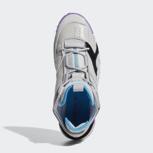 Adidas Streetball Cloud Grey Two/Active Purple/Shock Cyan