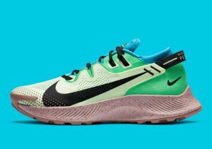 Nike Pegasus Trail 2 Pure Platinum/Fossil/Limelight/Laser Orange